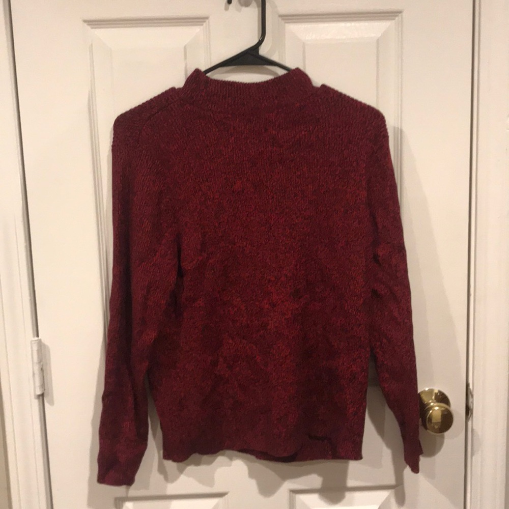 Red sweater